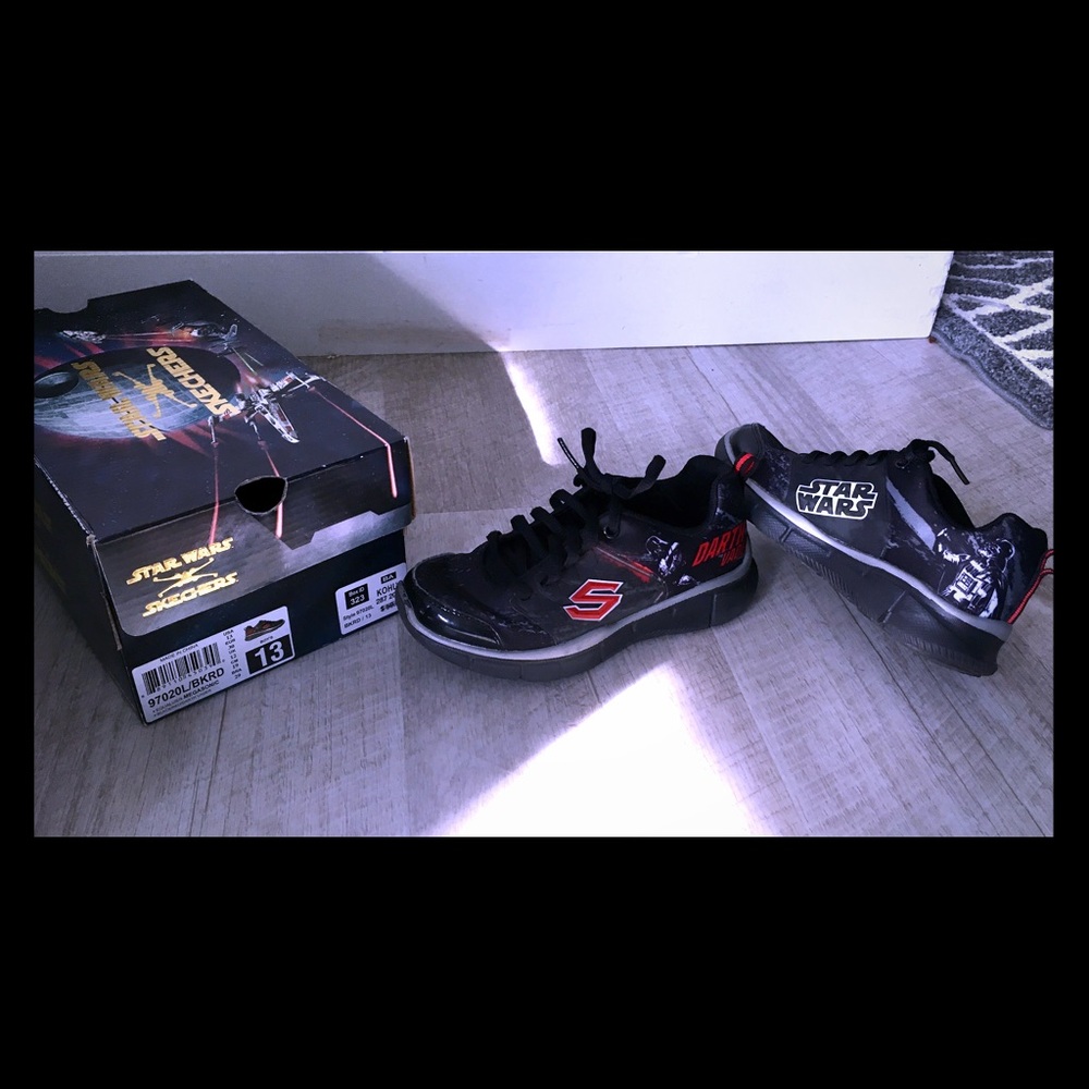 Size 13 boys (or girls) Star Wars sneakers